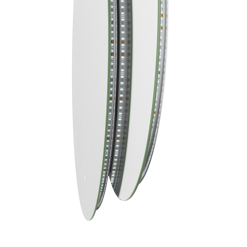 Дзеркало Mixxus Premium TOPPER MC01-100x75 з Led Touch, Anti-fog, димером (3-6,5kK) (MP6631)