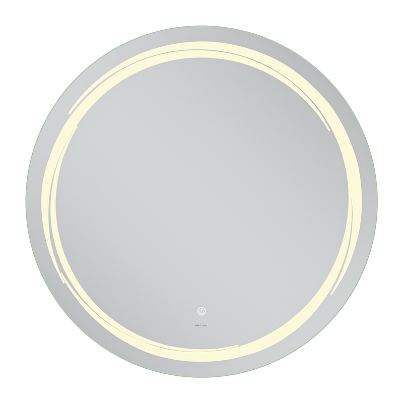 Дзеркало Mixxus Premium WAVE MC04-90 з Led Touch, Anti-fog, димером (3-6,5kK) (MP6637)