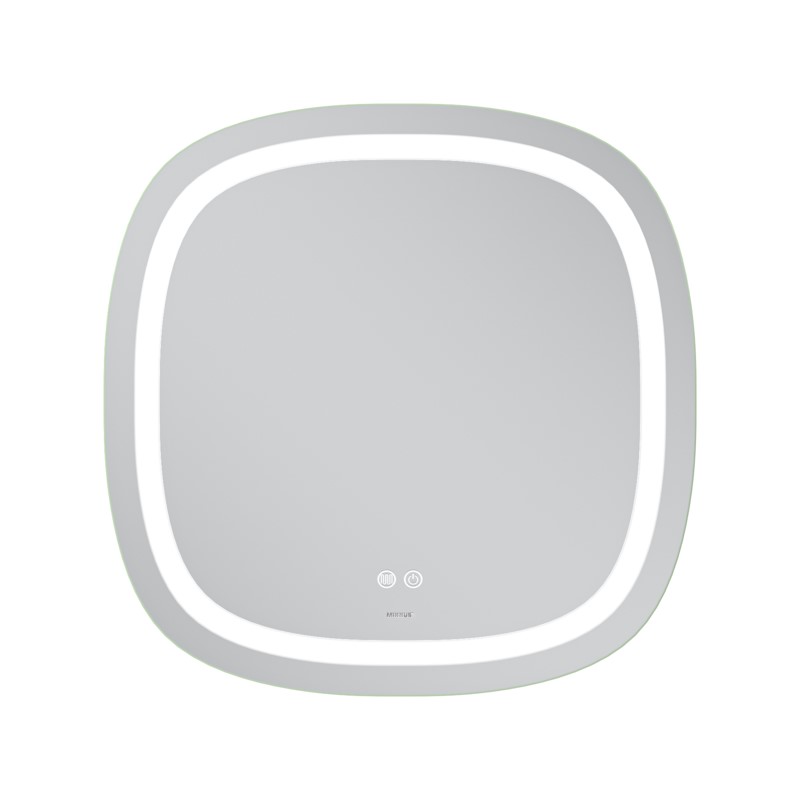 Дзеркало Mixxus Premium DIVERSE MR16-70x70 з Led Touch, Anti-fog, димером (3-6,5kK) (MP6640)