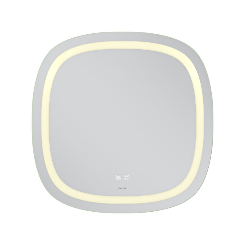 Дзеркало Mixxus Premium DIVERSE MR16-70x70 з Led Touch, Anti-fog, димером (3-6,5kK) (MP6640)