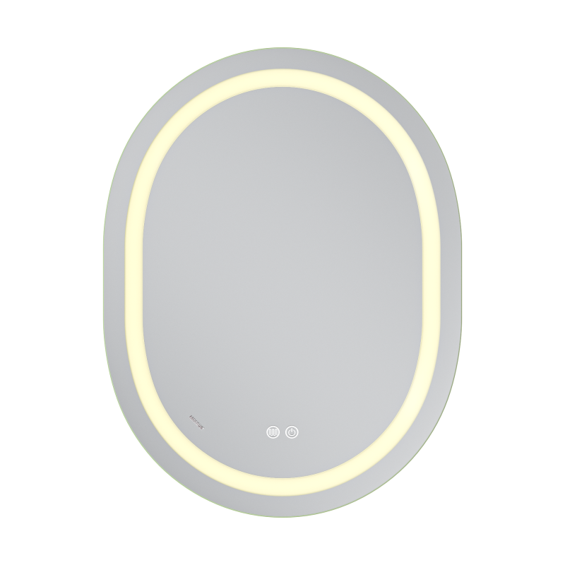 Дзеркало Mixxus Premium ELLIPSE MV05-80x60-Reverse з Led Touch, Anti-fog, димером (3-6,5kK) (MP6642