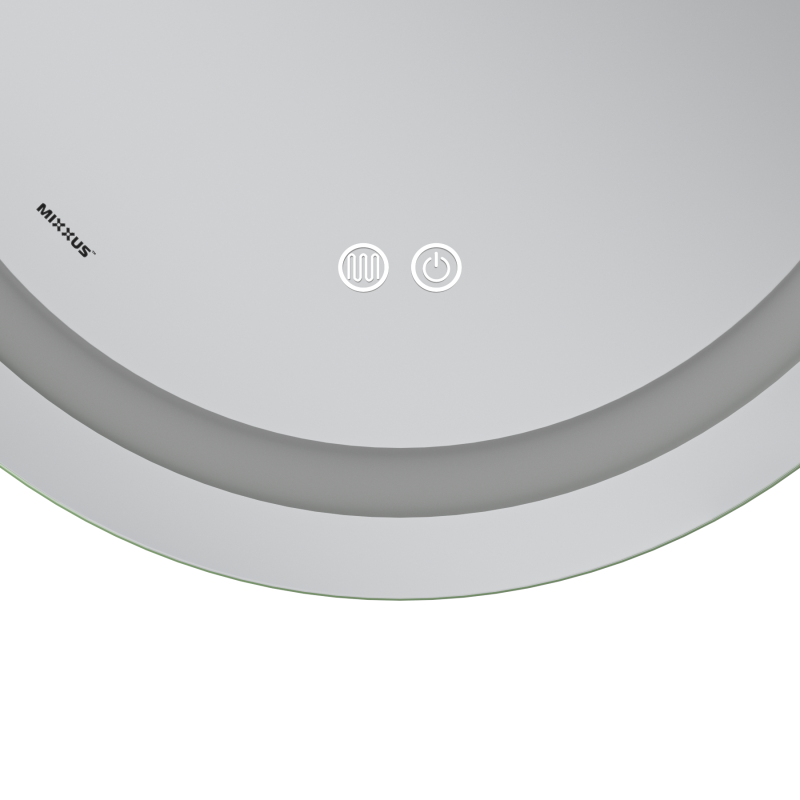 Дзеркало Mixxus Premium ELLIPSE MV05-80x60-Reverse з Led Touch, Anti-fog, димером (3-6,5kK) (MP6642