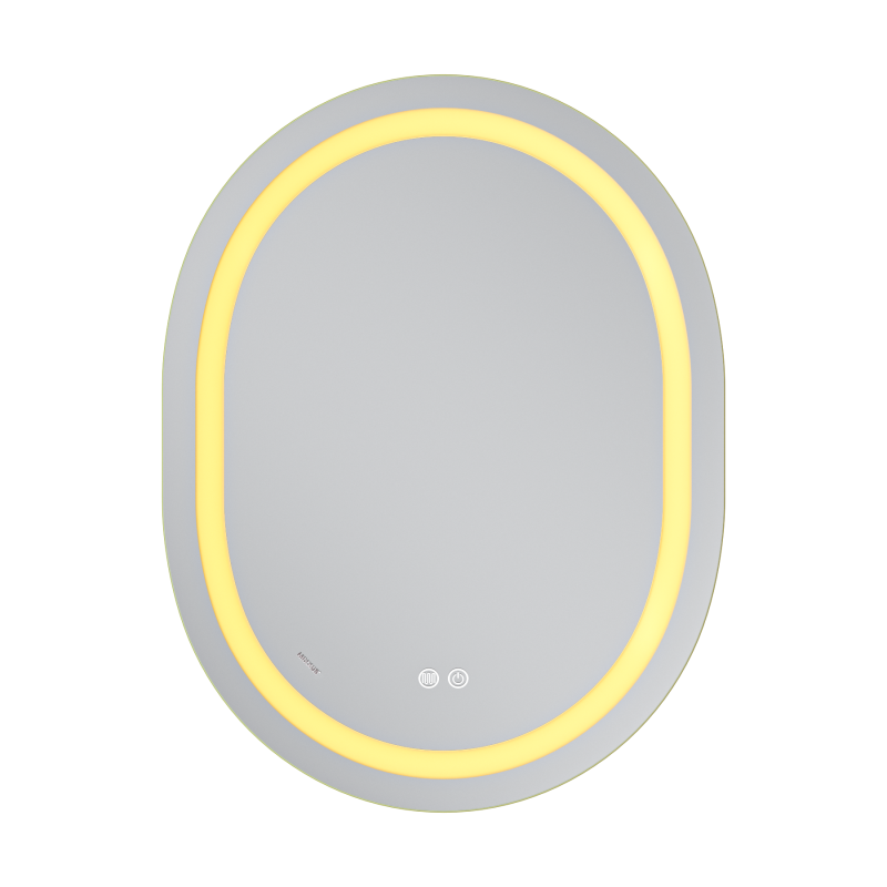 Дзеркало Mixxus Premium ELLIPSE MV05-80x60-Reverse з Led Touch, Anti-fog, димером (3-6,5kK) (MP6642