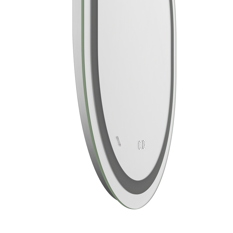 Дзеркало Mixxus Premium ELLIPSE MV05-80x70-Reverse з Led Touch, Anti-fog, димером (3-6,5kK) (MP6643