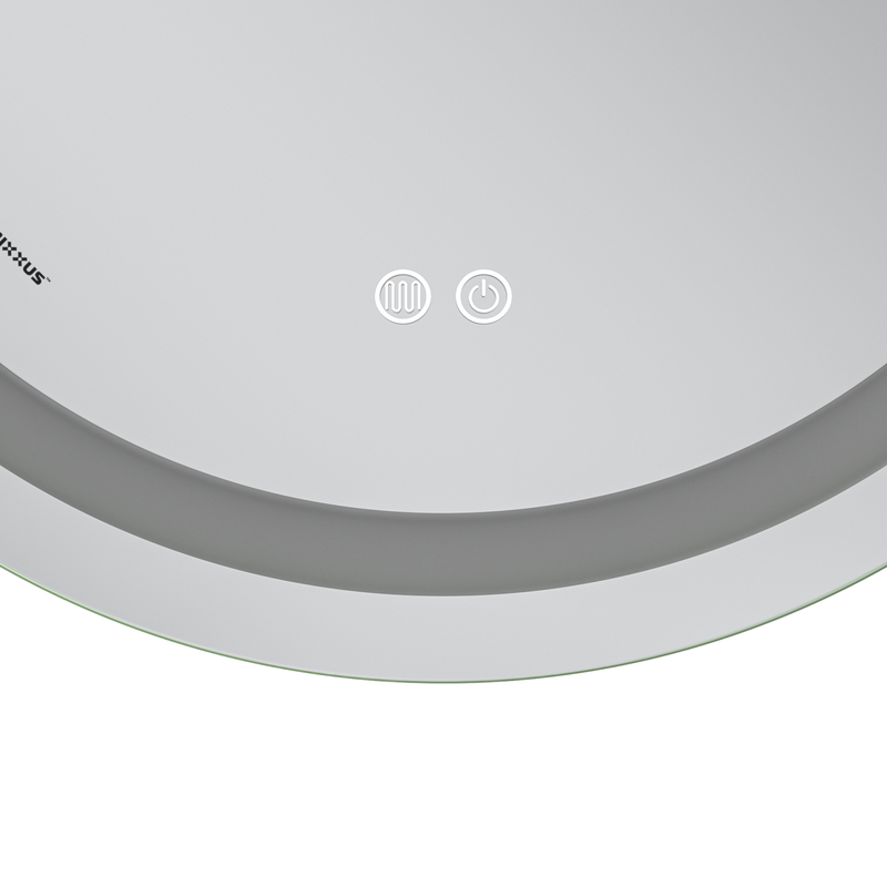 Дзеркало Mixxus Premium ELLIPSE MV05-80x70-Reverse з Led Touch, Anti-fog, димером (3-6,5kK) (MP6643