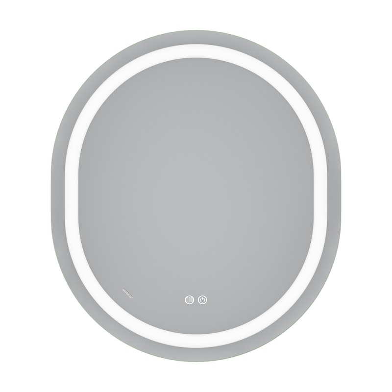 Дзеркало Mixxus Premium ELLIPSE MV05-80x70-Reverse з Led Touch, Anti-fog, димером (3-6,5kK) (MP6643