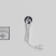 Дзеркало Mixxus Premium ELLIPSE MV05-80x70-Reverse WHITE з Led Touch, Anti-fog, димером (3-6,5kK) (