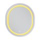Дзеркало Mixxus Premium ELLIPSE MV05-80x70-Reverse WHITE з Led Touch, Anti-fog, димером (3-6,5kK) (