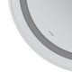Дзеркало Mixxus Premium ELLIPSE MV05-80x70-Reverse WHITE з Led Touch, Anti-fog, димером (3-6,5kK) (
