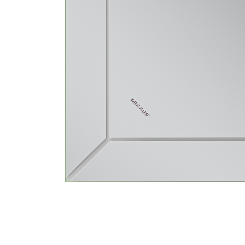 Дзеркало Mixxus Premium CUBIC MR14-80x60-Reverse з Led Touch, Anti-fog, димером, регулятором яскрав
