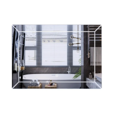 Дзеркало Mixxus Premium CUBIC MR14-80x60-Reverse з Led Touch, Anti-fog, димером, регулятором яскрав