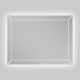 Дзеркало Mixxus Premium CUBIC MR14-80x60-Reverse з Led Touch, Anti-fog, димером, регулятором яскрав
