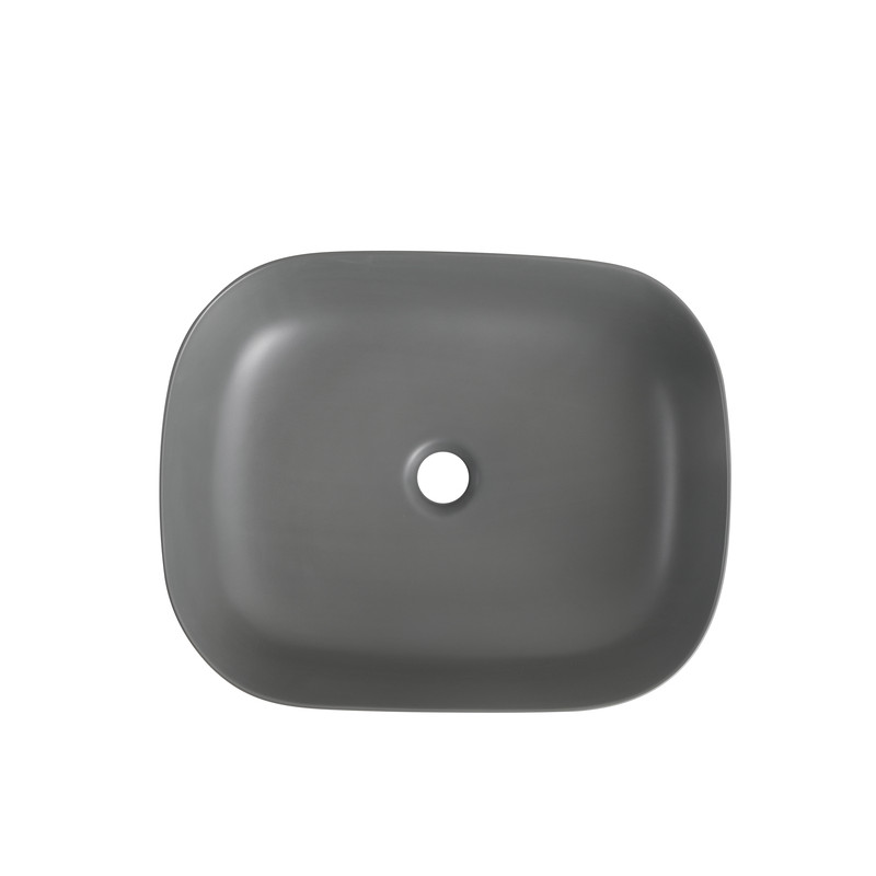 Раковина накладна Mixxus Premium DIVERSE-0115 GRAY 490x395x135mm (MP6650)
