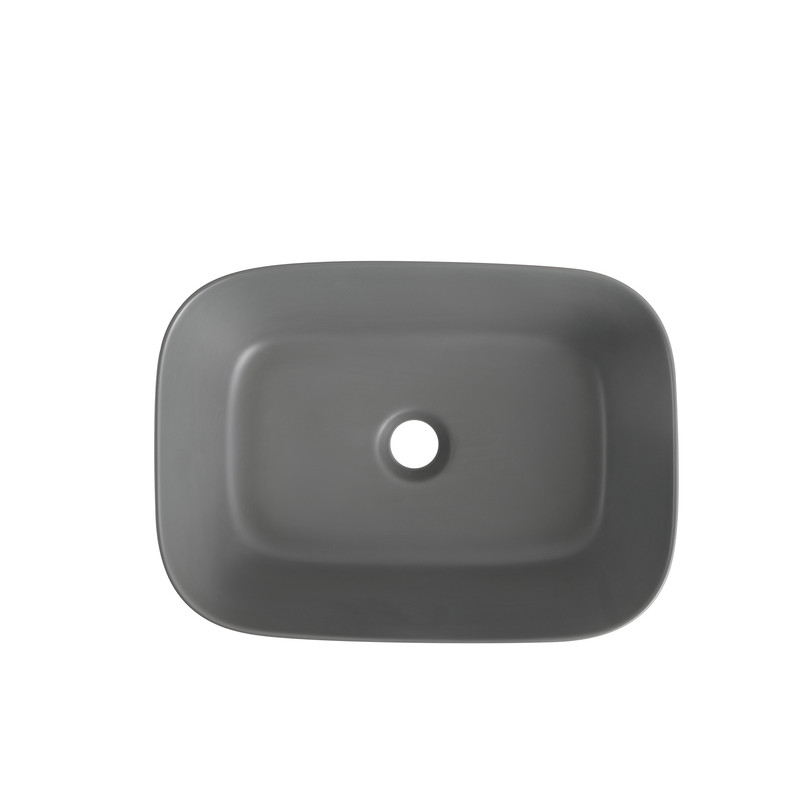 Раковина накладна Mixxus Premium DIVERSE-0116 GRAY 455x330x135mm (MP6651)
