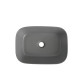 Раковина накладна Mixxus Premium DIVERSE-0116 GRAY 455x330x135mm (MP6651)