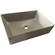 Раковина накладна Mixxus Premium QUADRO-0108 GRAY 550x390x145mm (MP6652)