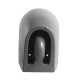 Унітаз підвісний Mixxus Premium ELLIPSE-0308-T3 GRAY 490x360x360mm система змиву TORNADO 3.0 (MP665