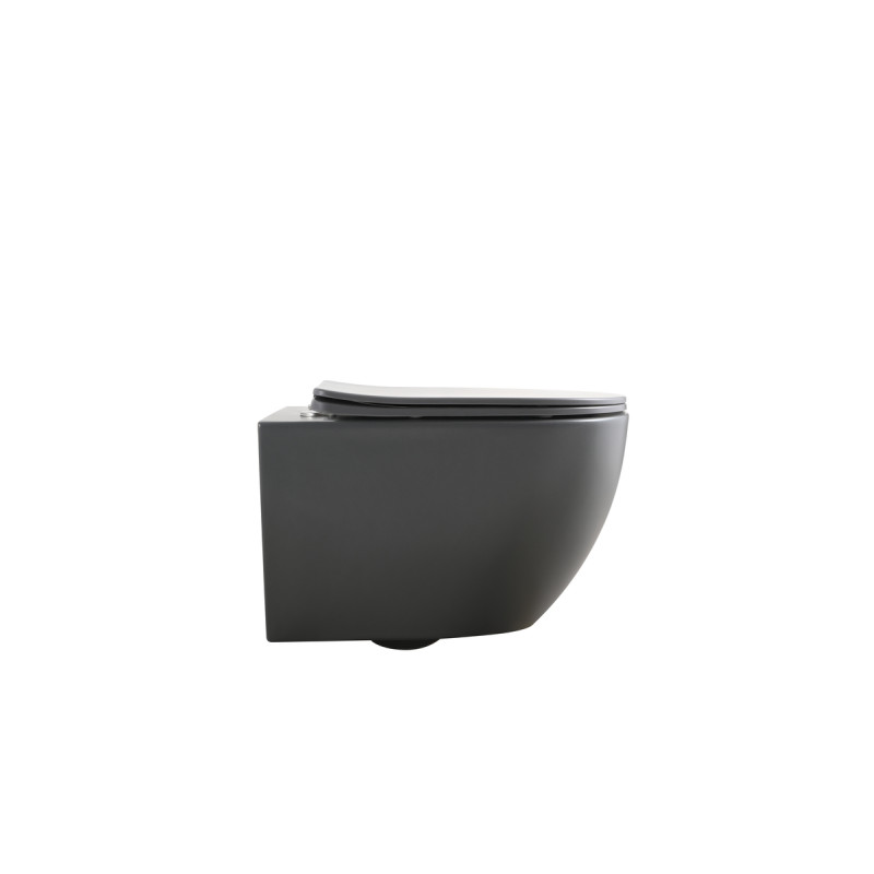 Унітаз підвісний Mixxus Premium ELLIPSE-0309-T1 GRAY 530x360x350mm система змиву TORNADO 1.0 (MP665