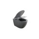 Унітаз підвісний Mixxus Premium ELLIPSE-0309-T1 GRAY 530x360x350mm система змиву TORNADO 1.0 (MP665