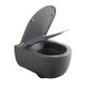 Унітаз підвісний Mixxus Premium TOPPER-0303-R GRAY 495x370x350mm система змиву RIMLESS (MP6657)