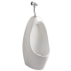 Пісуар підвісний Mixxus Premium BEVEL-1004 340x305x685mm з краном для пісуара (MP6663)