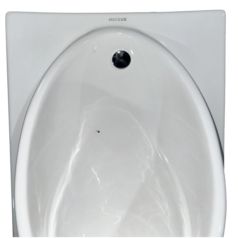 Пісуар підвісний Mixxus Premium BEVEL-1005 380x420x750mm з краном для пісуара (MP6664)