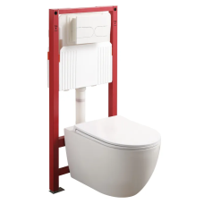 Комплект унітаз з інсталяцією для унітазу Mixxus Premium ELLIPSE-SET-2101 система змиву TORNADO 3.0