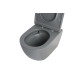 Комплект унітаз з інсталяцією для унітазу Mixxus Premium ELLIPSE-SET-2101 GRAY система змиву TORNAD