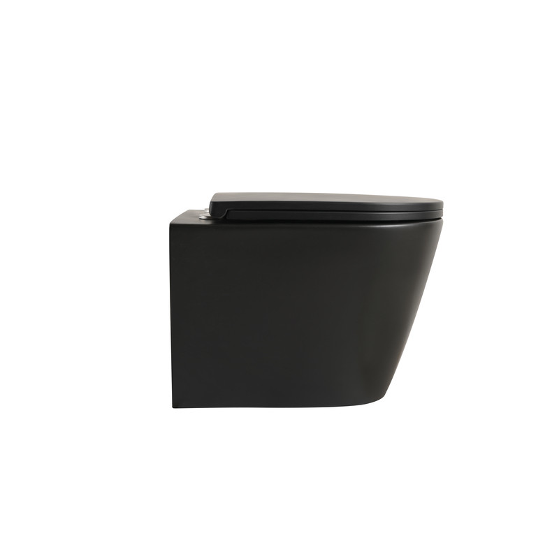 Комплект унітаз з інсталяцією для унітазу Mixxus Premium BEVEL-SET-2101 BLACK система змиву TORNADO
