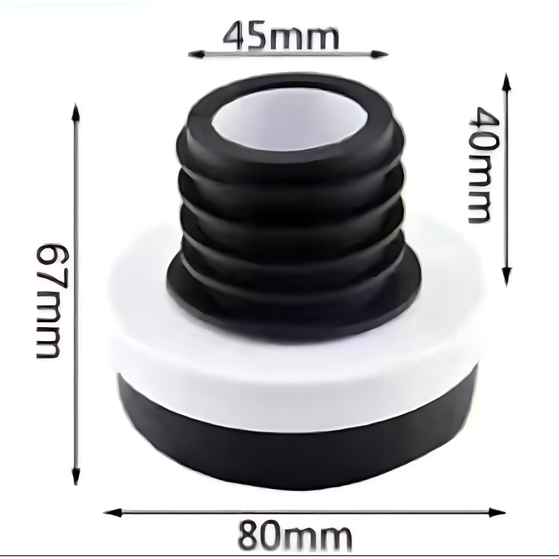 Сполучна муфта для підлогового пісуару Mixxus Premium BEVEL-2303 (MP6682)