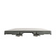 Сидіння-кришка для унітазу Mixxus Premium SEAT COVER QUADRO-2004 GRAY 425х358х32mm дюропласт (MP668