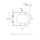 Сидіння-кришка для унітазу Mixxus Premium SEAT COVER ELLIPSE-2006 425х360х25mm дюропласт (MP6689)