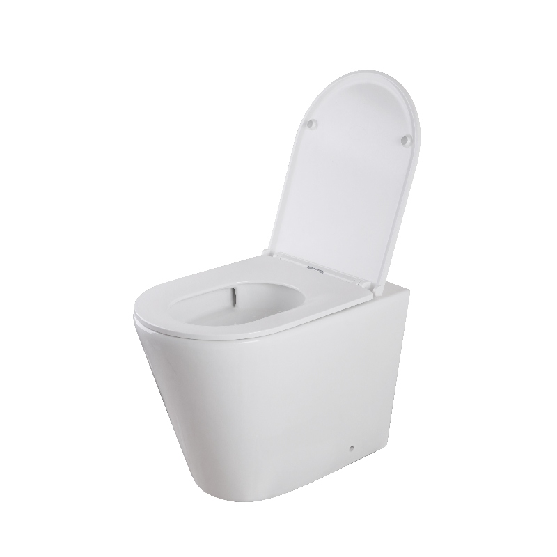 Унітаз підлоговий безбачковий Mixxus Premium Bevel-0702-T3 555х365х410mm система змиву Tornado 3.0 (MP6715)