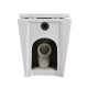 Унітаз підлоговий безбачковий Mixxus Premium Bevel-0702-T3 555х365х410mm система змиву Tornado 3.0 (MP6715)