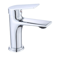Змішувач для умивальника Mixxus Premium Lago 001 (NUT) (Колір хром) (MP6724)