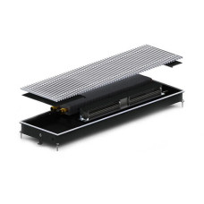 Carrera Внутрішньопідлоговий конвектор MV Black 250х2250х65+вент. DC24V (MVB24dc_25/225/6.5)