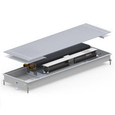 Carrera Внутрішньопідлоговий конвектор MV Inox 250х2000х65+вент. DC24V (MVI24dc_25/200/6.5)