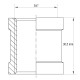 Муфта Koer KF.C08.WN - 3/4