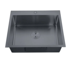 Мойка Zerix ZH5045-215 Nano-Black (3.0/0.8) с нерж. стали (MX1580)