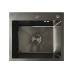 Мийка Mixxus MH5045 Nano-Black з нерж. сталі (колір графіт) (MX1926)