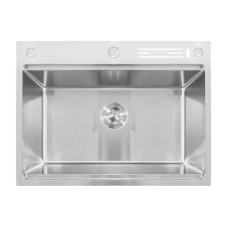 Мийка Mixxus MH7050-SK NANO-SILVER (3.0/0.8) з н.ст., зі сходинкою для суш.,з підст.під ножі(нерж.)