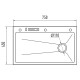 Мийка Mixxus Premium MH7545-SET-05 MICRO DECOR NANO-SILVER (3.0/0.8) комплект (нерж) (MX9635)