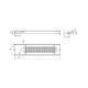 Carrera Внутрішньопідлоговий конвектор M Inox 230х2500х65 (M_I_23/250/6.5_S)