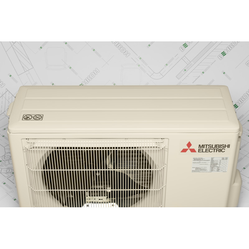 Mitsubishi Electric Кондиціонер спліт-система Design Inverter MSZ-EF25VGKB/MUZ-EF25VG