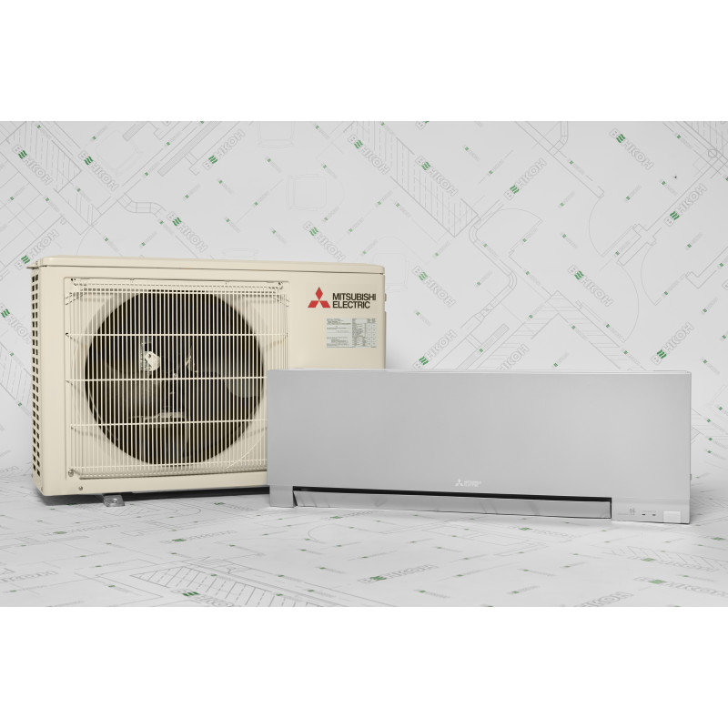 Mitsubishi Electric Кондиціонер спліт-система Design Inverter MSZ-EF25VGKS/MUZ-EF25VG
