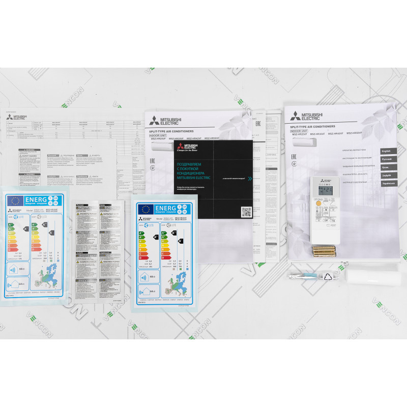 Mitsubishi Electric Кондиціонер спліт-система Classic Inverter MSZ-HR35VF/MUZ-HR35VF