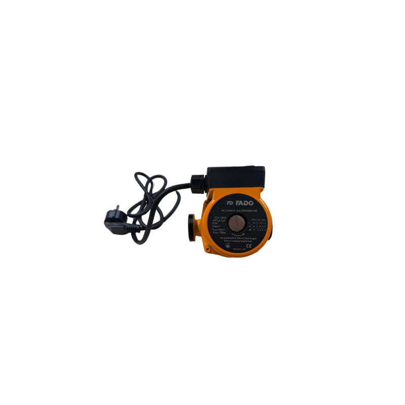 Насос циркуляційний FADO 25/4 180мм Qmax 56,6 л/хв 72Вт
