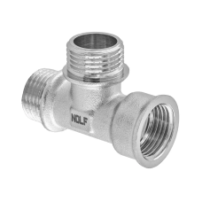 Тройник Nolf NFC.T06FMM-N-1/2''FMM никелированный (NF3099)