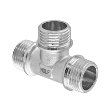 Тройник Nolf NFC.T06MMM-N-1/2''MMM никелированный (NF3101)