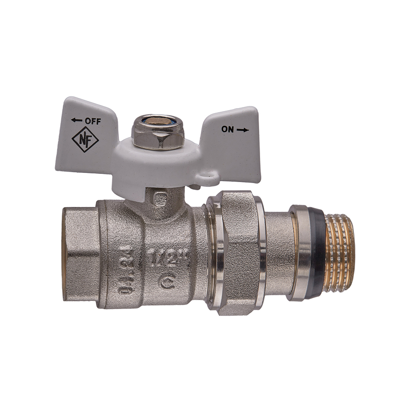 Кран шаровой с американкой Nolf classic NFC.963-06-1/2